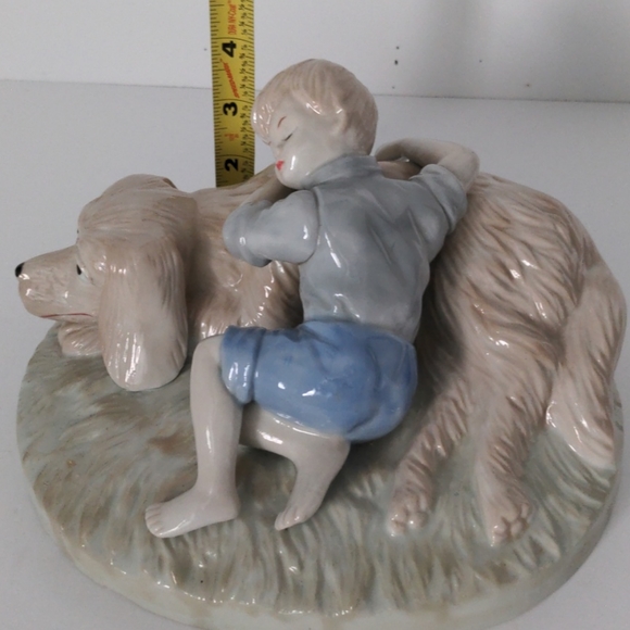 VTG Young Boy with Dog - Picture 6 of 6